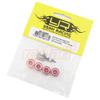 Yeah Racing Aluminum Hex Adaptor Set 12x5.5mm for 1/10 RC Touring Drift Crawler Red #WA-032RD view 2