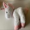 Aunt Sandy's Sewing Weighted Stuffed Animal, Weighted Unicorn Plush with 2 1/2-4 lbs, Washable Plush Buddy view 2