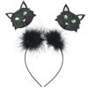 Black Cat Head Bopper - One Size, 1 Pc view 2