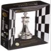 BePuzzled Hanayama Metal Cast King Chesspiece Puzzle Find Lucky Coins, Advanced Challenging Brain Teaser Game for Kids Age 8 & Above (Level 2) view 2