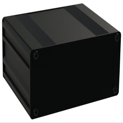 MULTICOMP MC002223 Enclosure, Heat Sink, Alum, Black