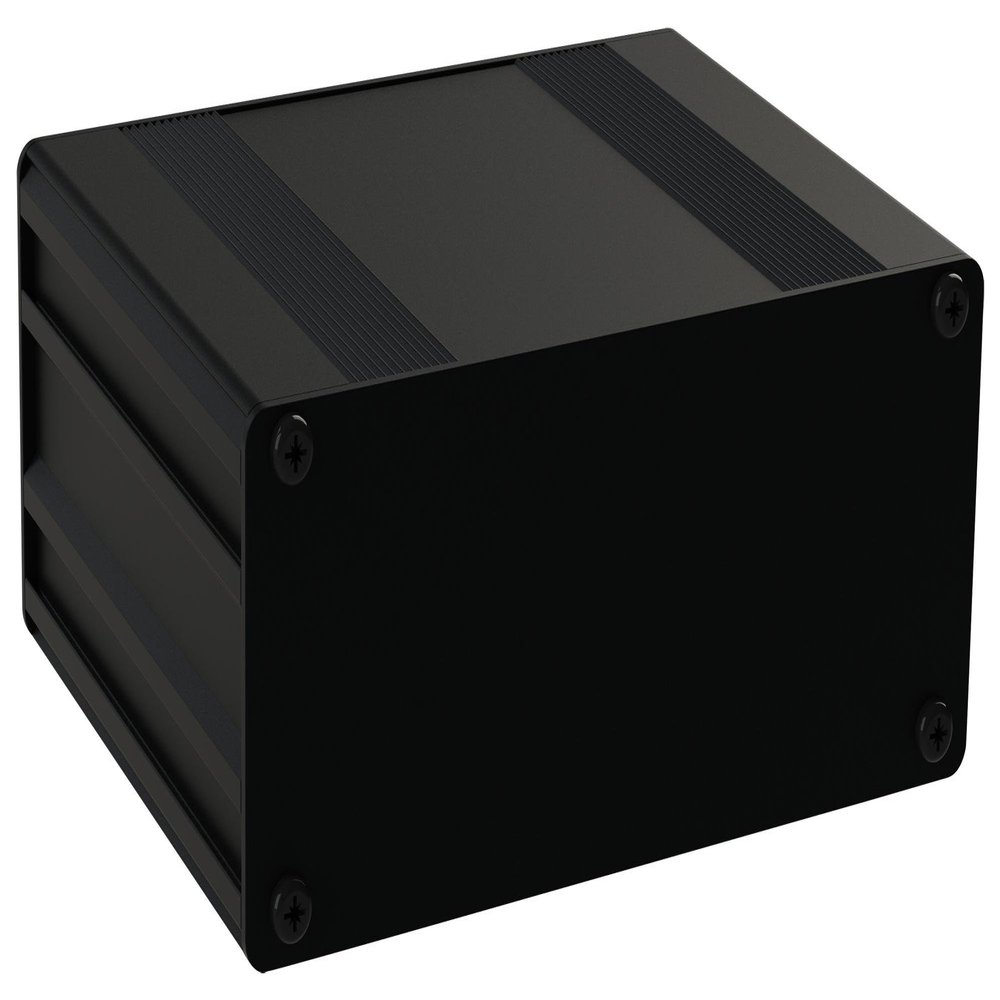 MULTICOMP MC002223 Enclosure, Heat Sink, Alum, Black