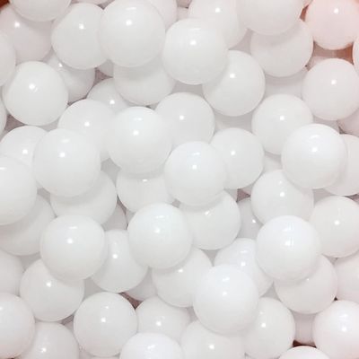 MoonxHome Ball Pit Balls Crush Proof Plastic Children's Toy Balls Macaron Ocean Balls 2.15 Inch Pack of 200 Pure White