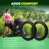 16'' x 1.5/1.75/1.95/2.125 Back Wheel Replacement Inner Tubes (2-Pack) Compatible with Graco Click/Go Jogging/BoB Revolution SE/Pro/Flex/SU - Made from BPA/Latex Free Butyl Rubber view 3