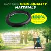 16'' x 1.5/1.75/1.95/2.125 Back Wheel Replacement Inner Tubes (2-Pack) Compatible with Graco Click/Go Jogging/BoB Revolution SE/Pro/Flex/SU - Made from BPA/Latex Free Butyl Rubber view 4