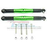 Aluminum Front Turnbuckle For Steering For LOSI 1:6 4WD Super Baja Rey LOS05013 / Super Baja Rey 2.0 LOS05021 Upgrades - Green