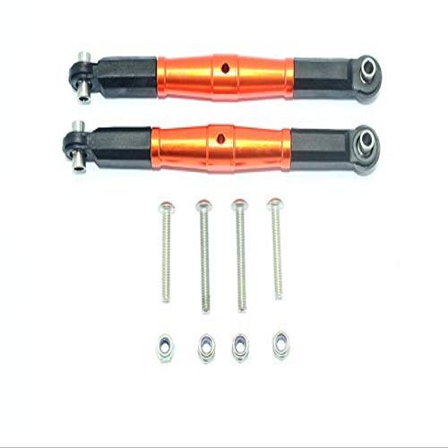 Aluminum Front Turnbuckle For Steering For LOSI 1:6 4WD Super Baja Rey LOS05013 / Super Baja Rey 2.0 LOS05021 Upgrades - Orange