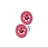 Aluminum +1mm Hex With Brake Disk For 1/10 Traxxas Ford GT 4-Tec 2.0 83056-4/4-Tec 3.0 93054-4 - 1Pr Set Red view 1