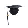GraduationService Unisex Graduation Kindergarten Shiny Cap with Tassel Year Charm 2019 Black view 1