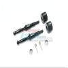 GPM For Tamiya T3-01 Dancing Rider Trike Upgrade Parts Aluminum Rear Wheel Shaft With Hex Adapter (+2mm) - 4Pc Set Black view 1