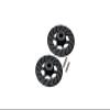 Aluminum +1mm Hex With Brake Disk For 1/10 Traxxas Ford GT 4-Tec 2.0 83056-4/4-Tec 3.0 93054-4 - 1Pr Set Black view 1