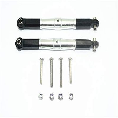 Aluminum Front Turnbuckle For Steering For LOSI 1:6 4WD Super Baja Rey LOS05013 / Super Baja Rey 2.0 LOS05021 Upgrades - Silver