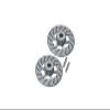 Aluminum +1mm Hex With Brake Disk For 1/10 Traxxas Ford GT 4-Tec 2.0 83056-4/4-Tec 3.0 93054-4 - 1Pr Set Gray Silver view 1