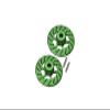 Aluminum +1mm Hex With Brake Disk For 1/10 Traxxas Ford GT 4-Tec 2.0 83056-4/4-Tec 3.0 93054-4 - 1Pr Set Green view 1