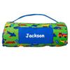 Personalized Stephen Joseph Transportation Planes Trains and Automobiles Themed All Over Print Nap Mat view 4