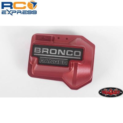 RC4WD VVV-C0483 Aluminum Diff Cover for TRX-4 79 Bron Ranger XLT (Red)