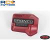 RC4WD VVV-C0483 Aluminum Diff Cover for TRX-4 79 Bron Ranger XLT (Red) view 1