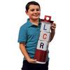 Big LCR Left Center Right Dice Game - Classic (Red) 18" H view 1