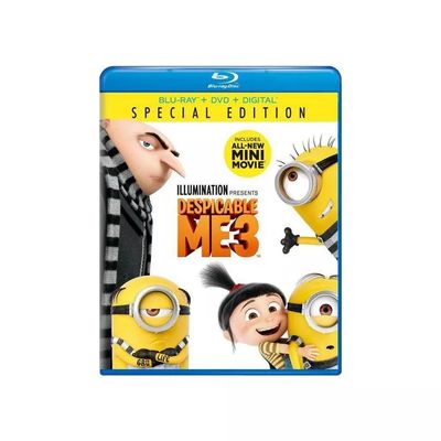 Despicable Me 3 DVD + Blu-ray Steve Carell