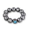 Black Panther Kimoyo Blue Bead Bracelet | Premium Movie Prop Replica | Officially Licensed Marvel Merchandise | Superhero Collectible Accessory Perfect for Collecting, Halloween Costumes, Cosplay view 2