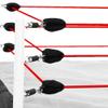 Figures Toy Company 6 Sets of Ring Ropes for Large 21.5 x 21.5 Inch Wrestling Action Figure Rings view 2