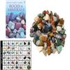 Kolt Mining Rock Collection Kit - 4lb Natural Crystal & Mineral Specimens for Rock Hounds - Geology Science Kit with 64-Page Identification Guide view 1