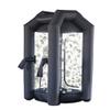SAYOK Inflatable Money Machine Booth Inflatable Cash Cube Machine with Air Blower for Event, Promotion(Black,4.92ft x 4.92ft x 8.2ft) view 1