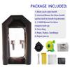 SAYOK Inflatable Money Machine Booth Inflatable Cash Cube Machine with Air Blower for Event, Promotion(Black,4.92ft x 4.92ft x 8.2ft) view 2