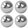 BC Precision 4 Pack Replacement Balls for Labyrinth Game (1/2 Inch Steel)  Steel Ball Bearings for Wooden Maze Games view 1