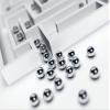 BC Precision 4 Pack Replacement Balls for Labyrinth Game (1/2 Inch Steel)  Steel Ball Bearings for Wooden Maze Games view 3