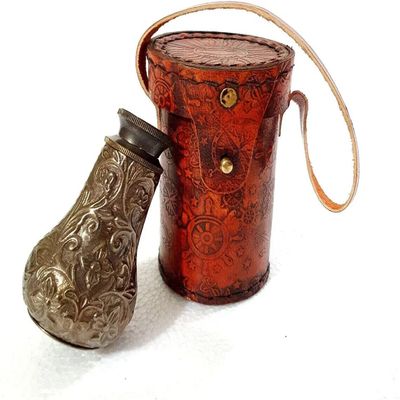 Vintage MART Functional Vintage Replica Brass Nautical Antique Telescope Brass Nautical Spyglass & Collectible Decor | for Kids