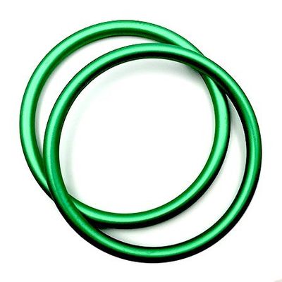 1 Pair 3" Large Welded Aluminum Rings Specially Safety Designed for Baby Slings Carrier Make Your Own Ring Sling (Green)