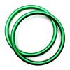 1 Pair 3" Large Welded Aluminum Rings Specially Safety Designed for Baby Slings Carrier Make Your Own Ring Sling (Green) view 1