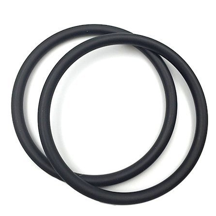 1 Pair 3" Large Welded Aluminum Rings Specially Safety Designed for Baby Slings Carrier Make Your Own Ring Sling (Black)