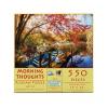 SUNSOUT INC - Morning Thoughts - 550 pc Jigsaw Puzzle by Artist: Celebrate Life Gallery - Finished Size 15" x 24" - MPN# 30122 view 1
