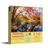 SUNSOUT INC - Morning Thoughts - 550 pc Jigsaw Puzzle by Artist: Celebrate Life Gallery - Finished Size 15" x 24" - MPN# 30122 view 2