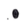 Integy Square R/C Hard Steel Pinion Gear (64-Pitch) 39T view 1