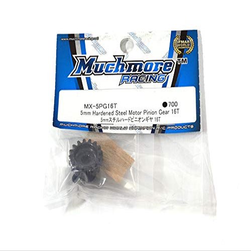 Integy Muchmore Racing 5mm Hardened Steel Motor Pinion Gear 16T