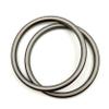 1 Pair 3" Large Welded Aluminum Rings Specially Safety Designed for Baby Slings Carrier Make Your Own Ring Sling (Gray) view 1