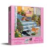 SUNSOUT INC - A New Playmate - 500 pc Jigsaw Puzzle by Artist: Higgins Bond - Finished Size 19" x 19" - MPN# 45857 view 2