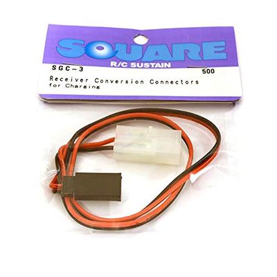 Integy Square R/C Receiver Conversion Connectors (for Charging)