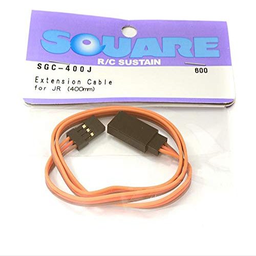 Integy Square R/C Extension Cable (Small Servos) for Sanwa/JR (400mm)