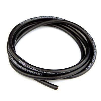 Integy Muchmore Racing Super Flexible High Current Silicon Wire 12 AWG Black 100cm