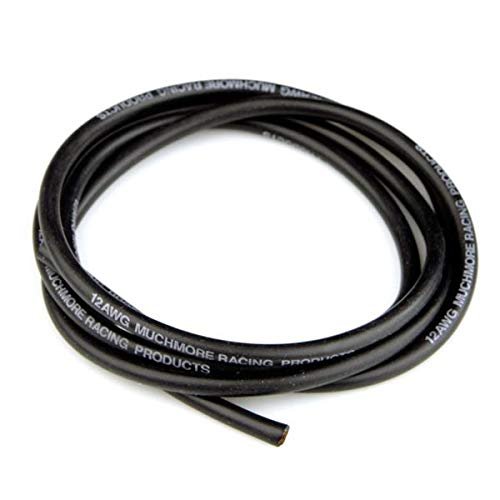 Integy Muchmore Racing Super Flexible High Current Silicon Wire 12 AWG Black 100cm