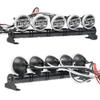 Benedict Harry Metal Roof LED Light Bar 5 LEDs for SCX10 D90 TRX-4 1:10 RC Crawler Truck (5Leds) view 3