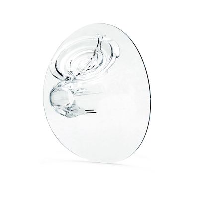 Elvie Breast Pump Breast Shield - 24mm - Nipple Flange for Pumping Breast Milk - Accessories & Breastfeeding Essentials for Electric Pumps - BPA Free, Dishwasher Safe - 2 Pack