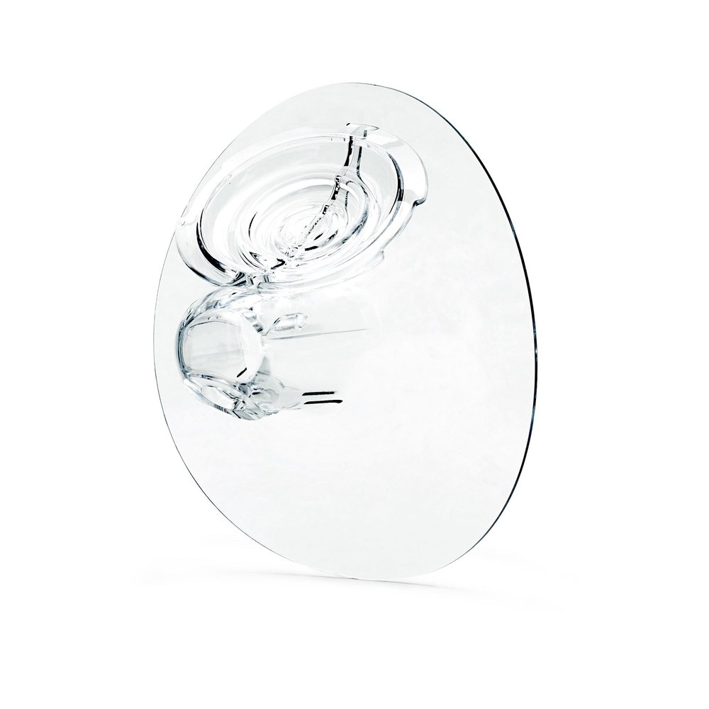 Elvie Breast Pump Breast Shield - 24mm - Nipple Flange for Pumping Breast Milk - Accessories & Breastfeeding Essentials for Electric Pumps - BPA Free, Dishwasher Safe - 2 Pack