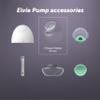 Elvie Breast Pump Breast Shield - 24mm - Nipple Flange for Pumping Breast Milk - Accessories & Breastfeeding Essentials for Electric Pumps - BPA Free, Dishwasher Safe - 2 Pack view 4