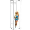 Better Display Cases Clear Acrylic Figure Display Case for Figurine Miniature Doll Bobblehead , Doll Stands (vertl or horiz) Display Box for Figures,DIM:4.88" L x 4.88" W x 18.5" H. (A021-CB-WM) view 1