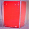 Better Display Cases Clear Acrylic Figure Display Case for Figurine Miniature Doll Bobblehead , Doll Stands (vertl or horiz) Display Box for Figures,DIM:4.88" L x 4.88" W x 18.5" H. (A021-CB-WM) view 4